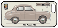 Austin A30 4 door saloon 1953 version Phone Cover Horizontal